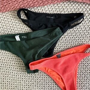 Aerie Bikini Bottoms Trio